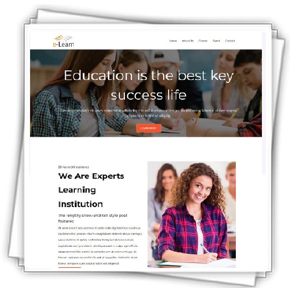 Templates E-Learn Education and Training Institute